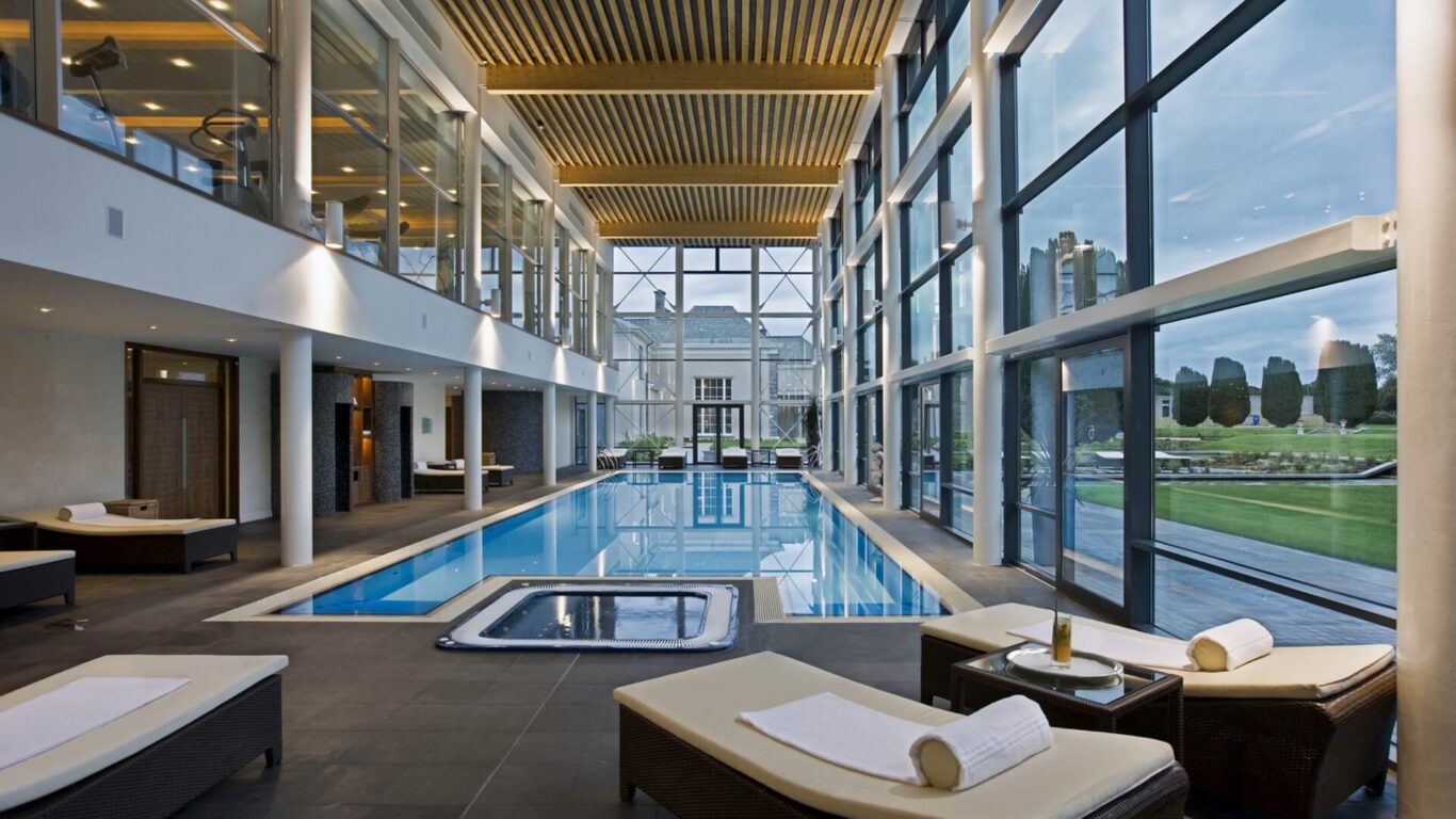 Pool and Gym view